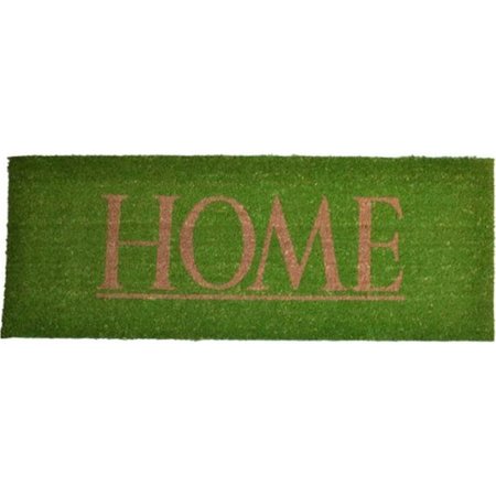 IMPORTS DECOR Vinyl Backed Coir Doormat Home IM307218